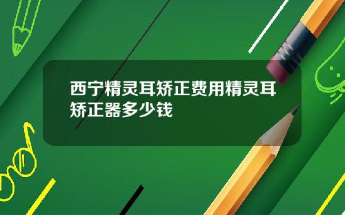 西宁精灵耳矫正费用精灵耳矫正器多少钱