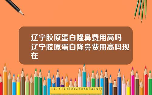 辽宁胶原蛋白隆鼻费用高吗辽宁胶原蛋白隆鼻费用高吗现在